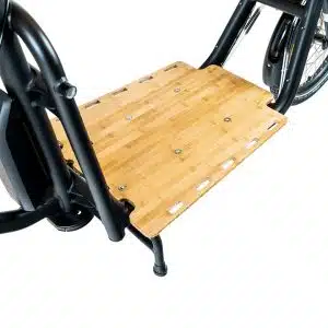 yuba bikes supercargo black bamboo baseboard