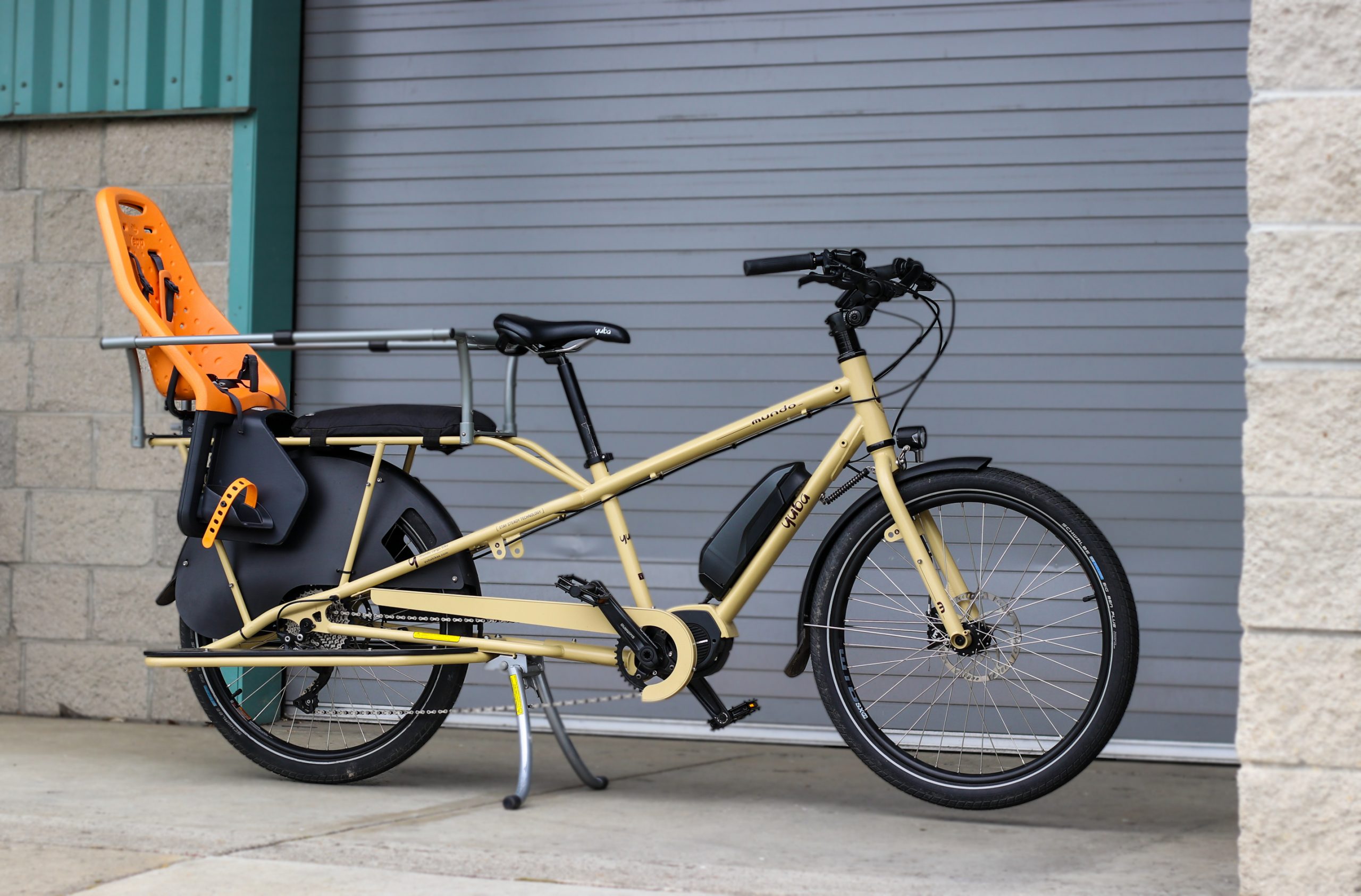 Yuba Mundo Electric Shimano Cargo Bike Yuba Cargo Bikes